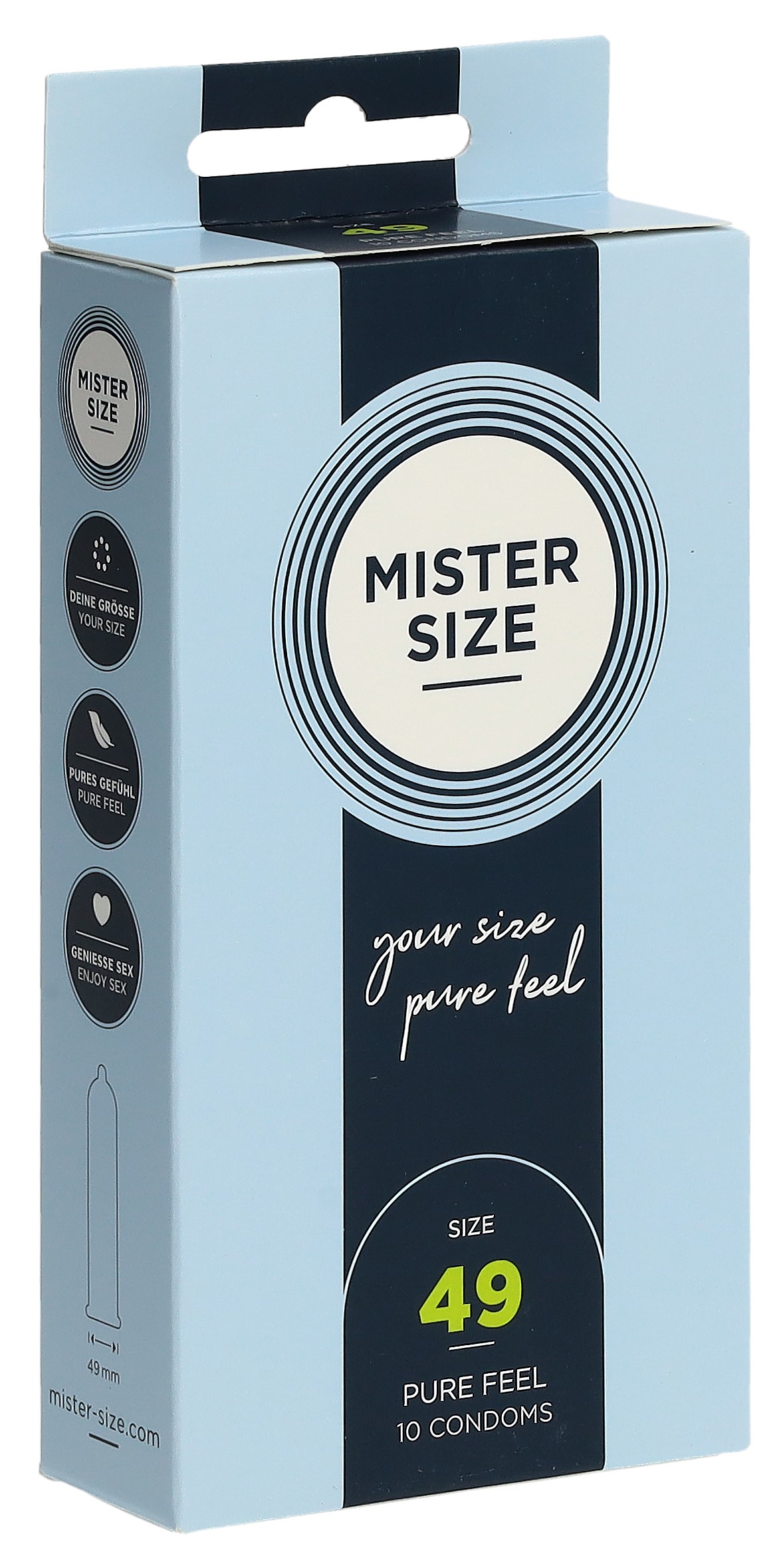 MISTER SIZE 49 Kondom Box 10 Stk