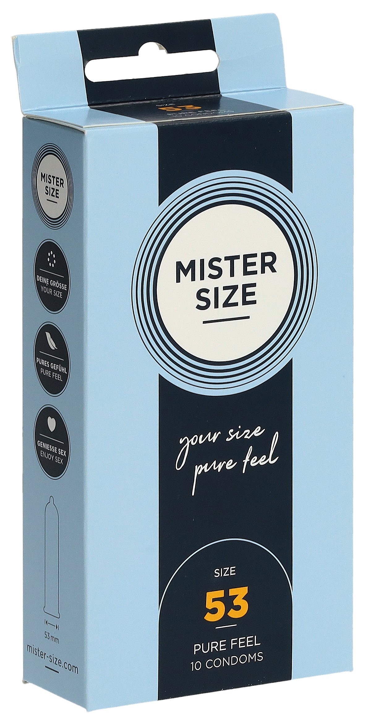 MISTER SIZE 53 Kondom Box 10 Stk