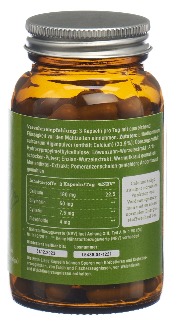 BITTERLIEBE Original Kaps 90 Stk