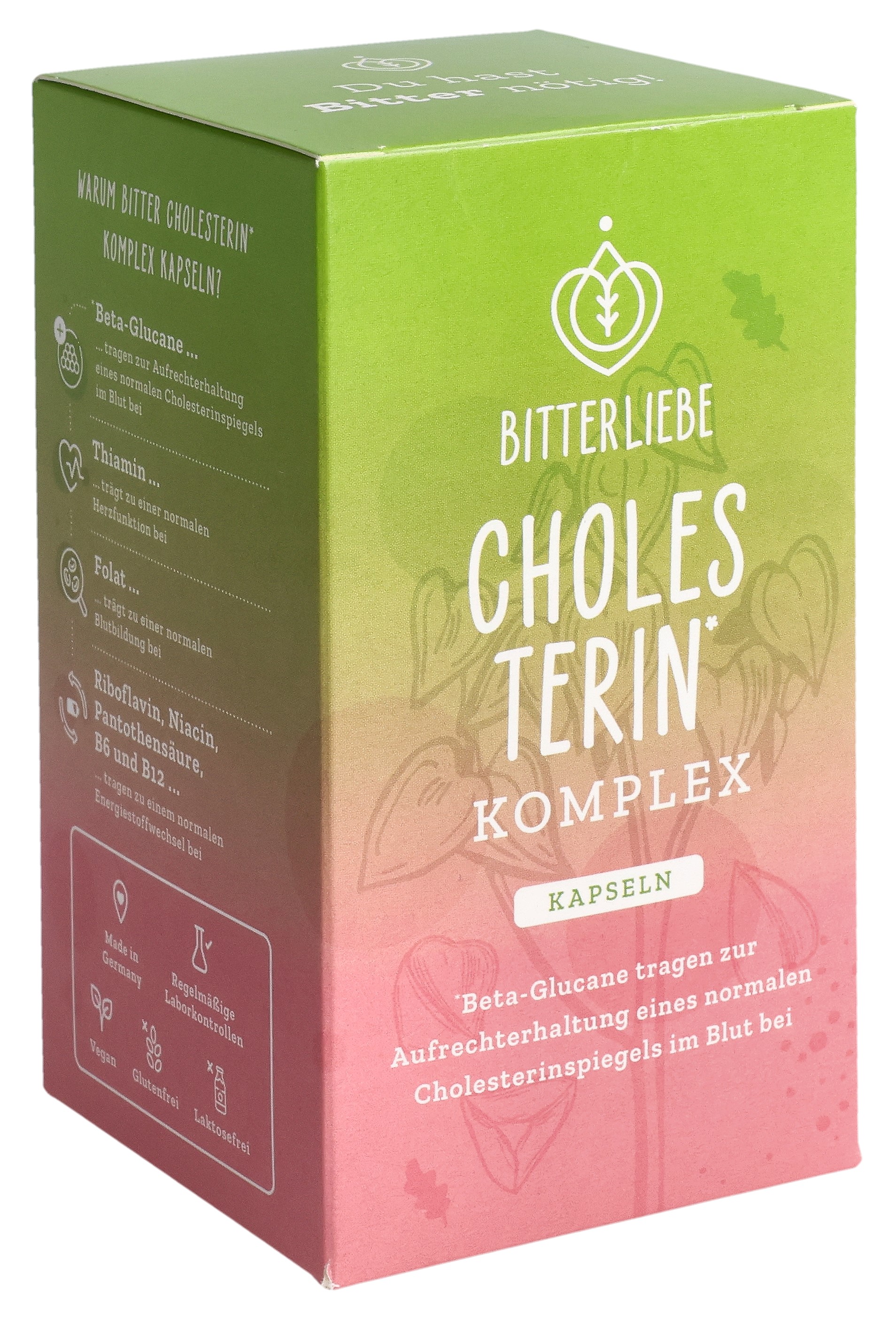 BITTERLIEBE Cholesterin Kaps Ds 120 Stk