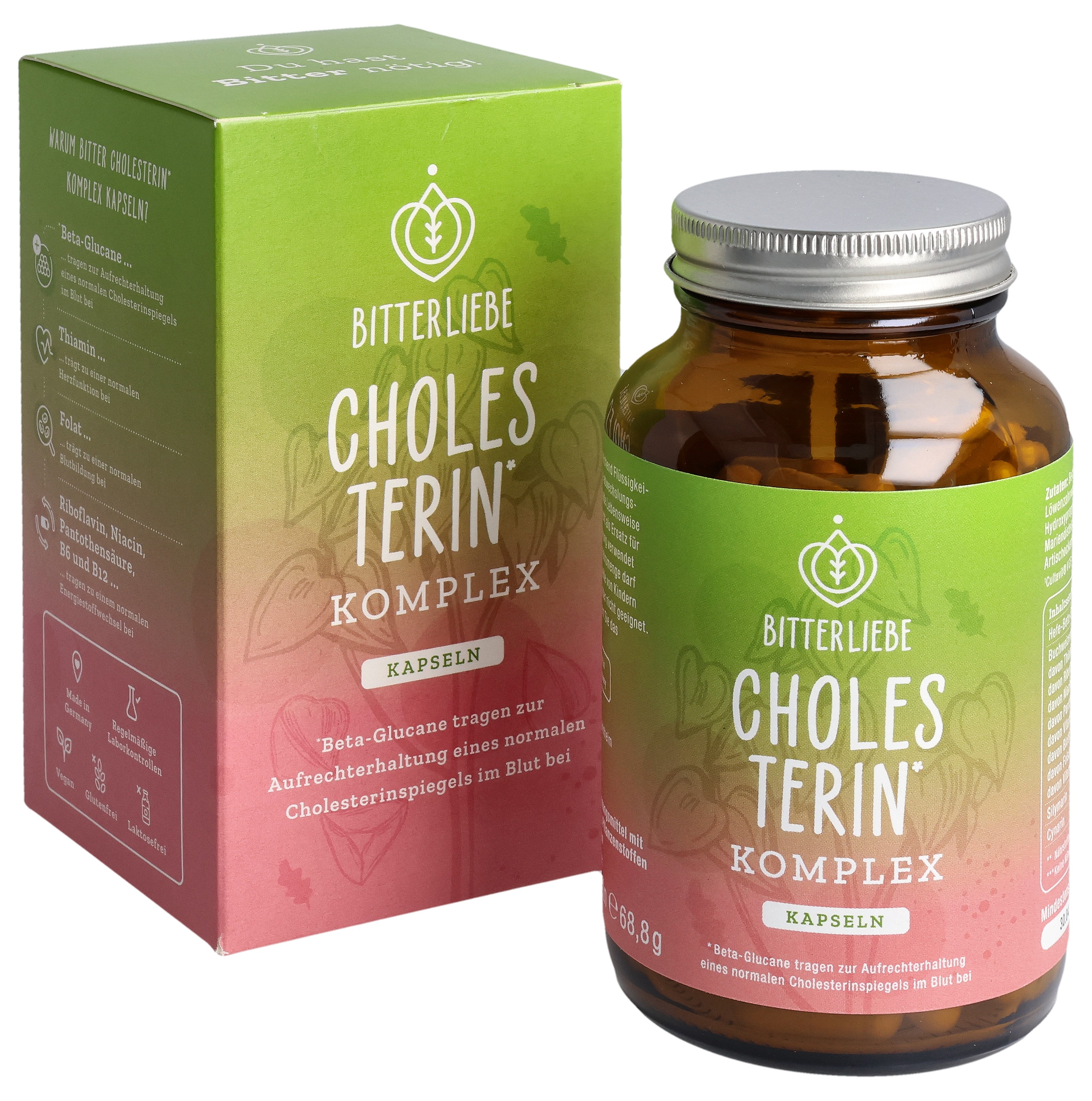 BITTERLIEBE Cholesterin Kaps Ds 120 Stk
