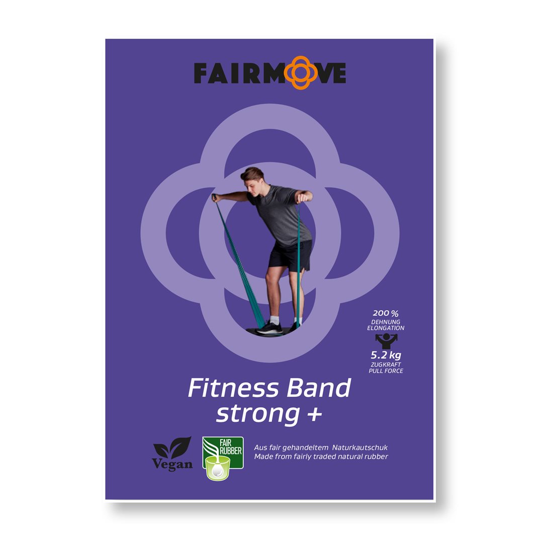 FAIR MOVE Fitness Band Strong Plus purple