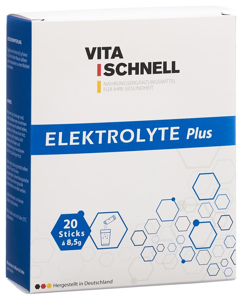 VITA SCHNELL Elektrolyte Plus Btl 20 Stk