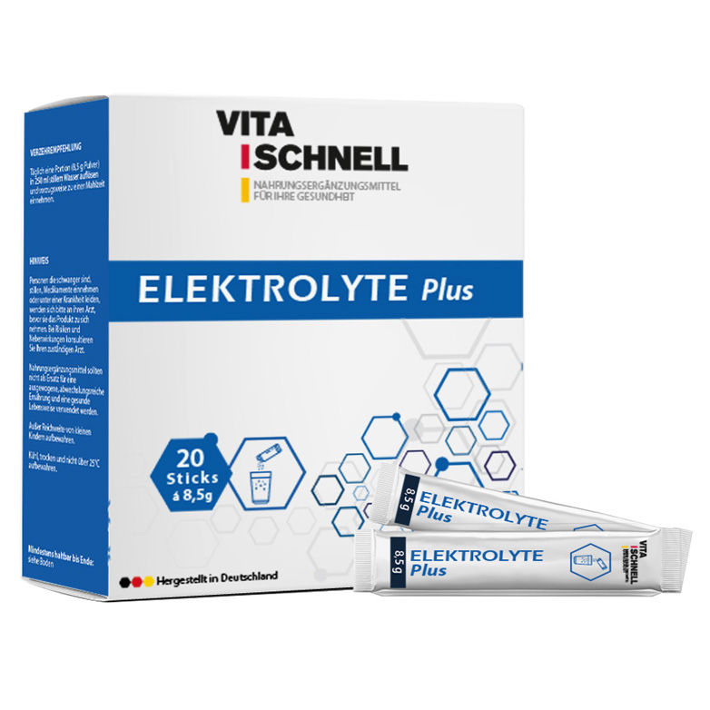 VITA SCHNELL Elektrolyte Plus Btl 20 Stk
