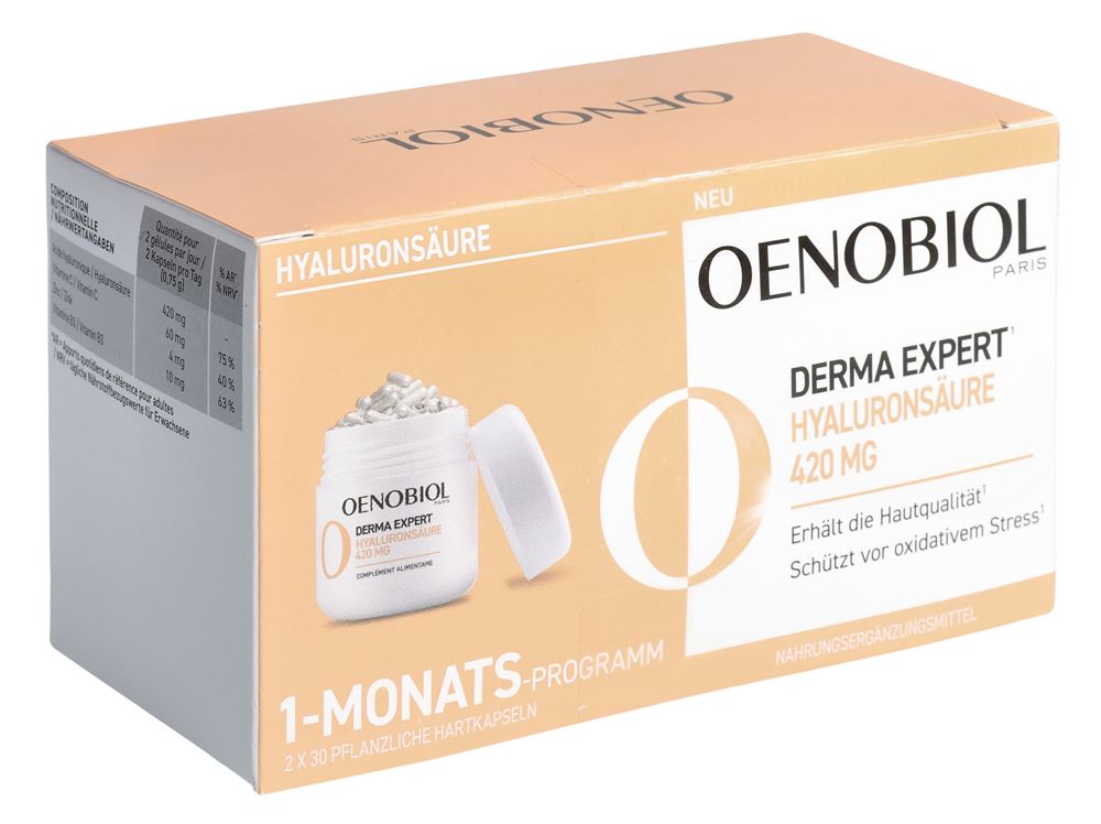 OENOBIOL Derma Hyaluronsäure Kaps 2 x 30 Stk