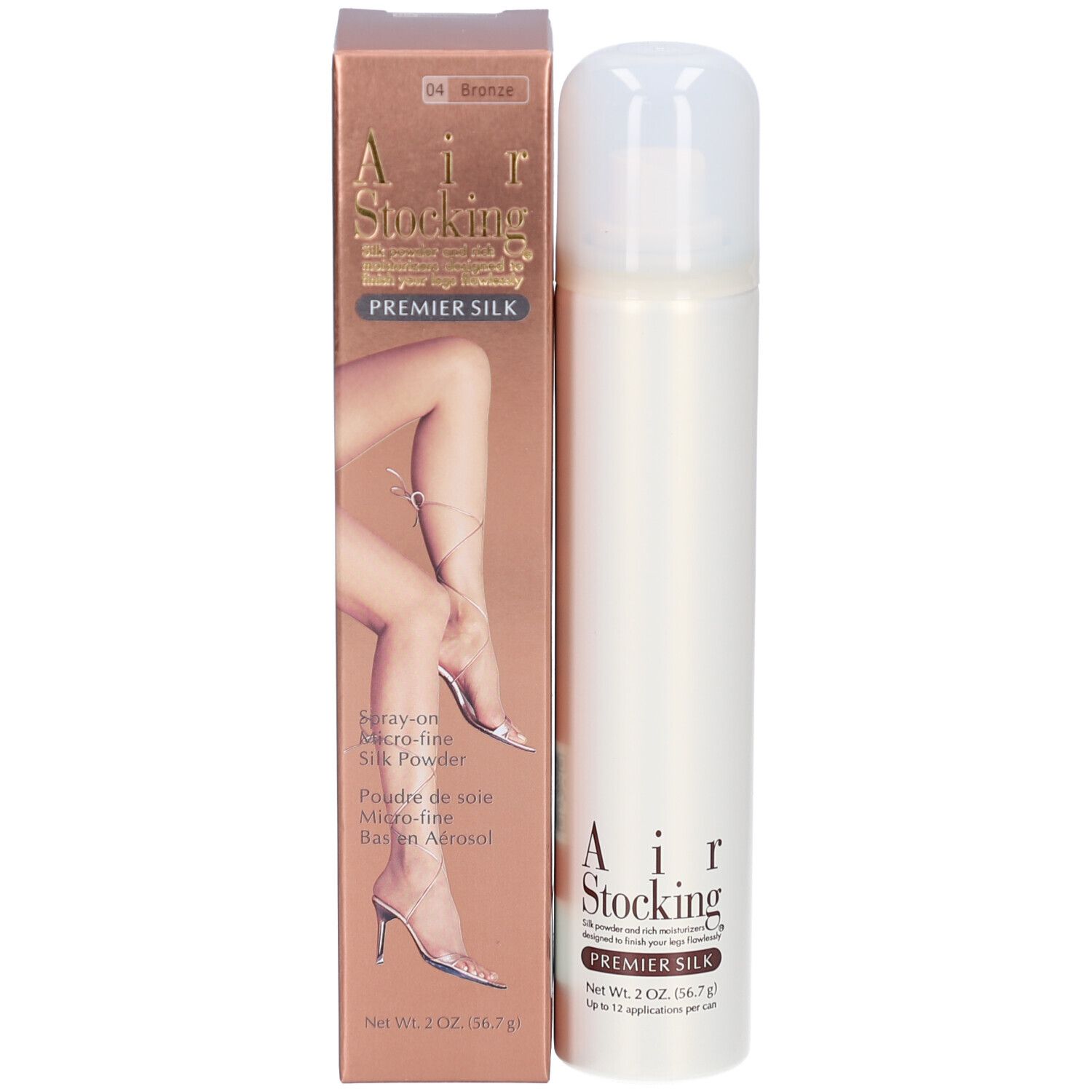 AIR STOCKING PREMIER SILK Strumpf Bronz Spr 56.7 g