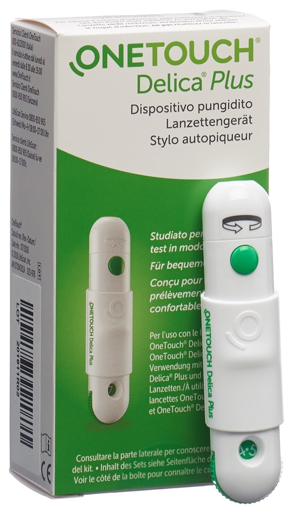 ONE TOUCH DELICA Plus Lanzettengerät