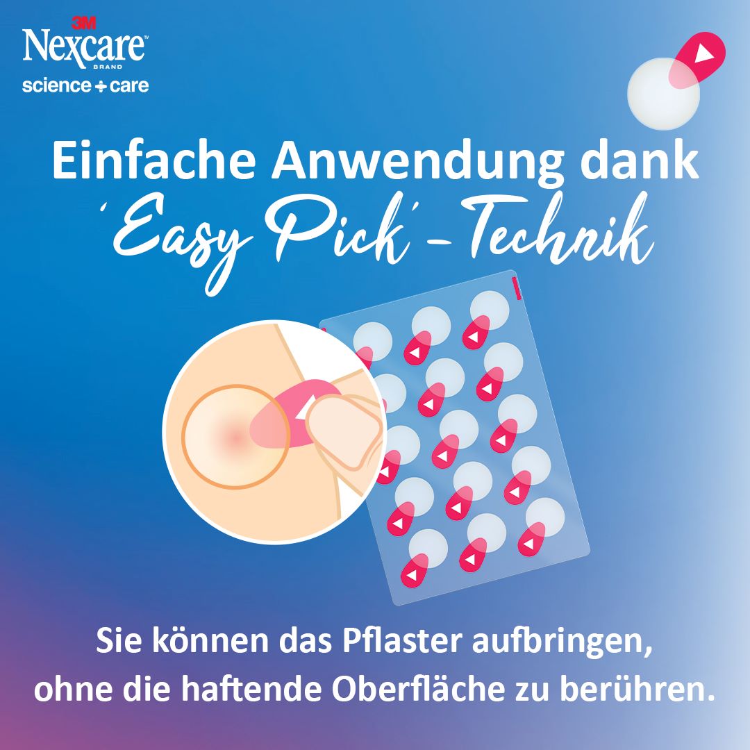 3M NEXCARE Akne-Pflaster 1x15x12mm dünn tr 15 Stk