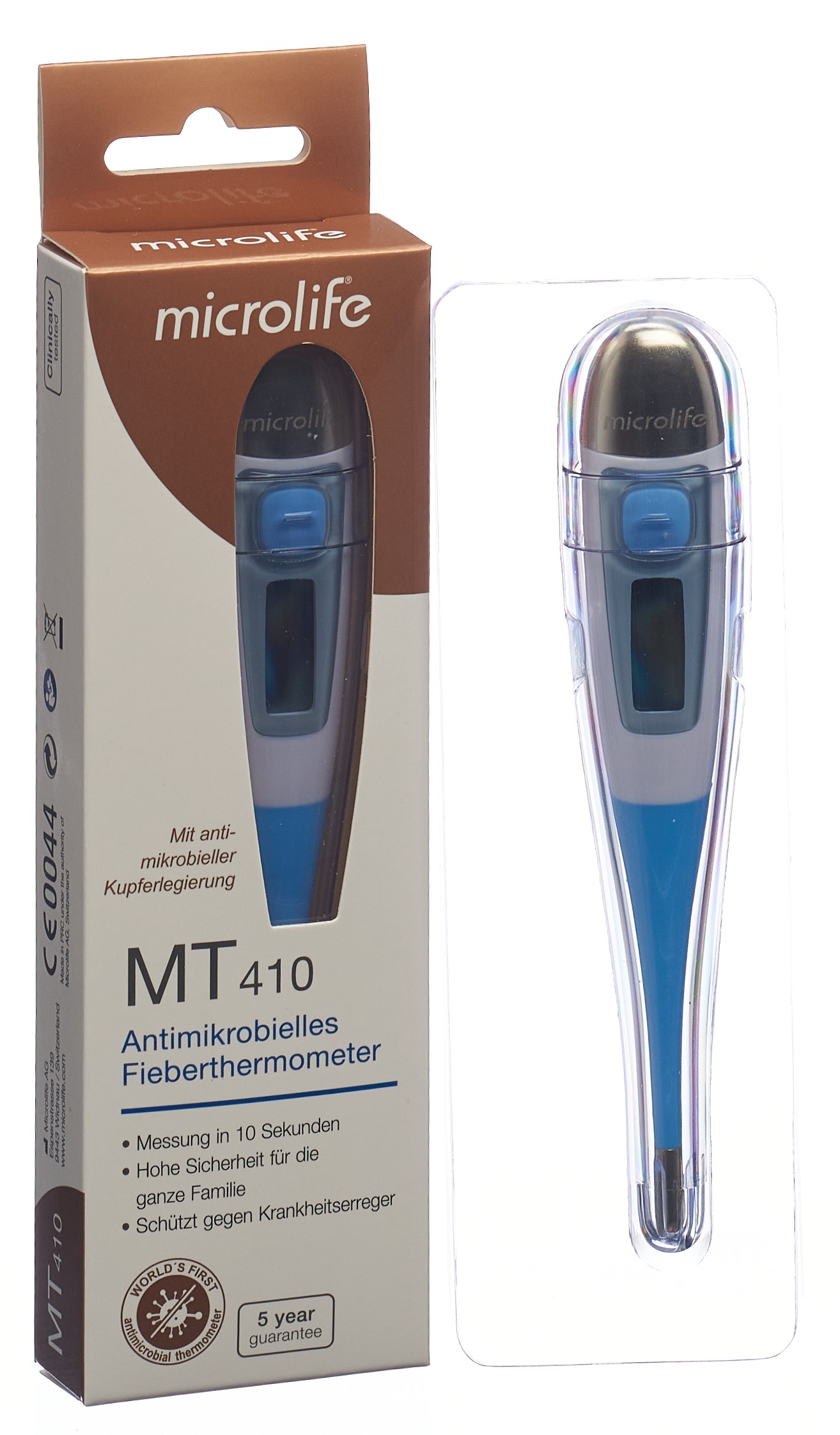 MICROLIFE MT410 Thermometer antimikrobiotisch