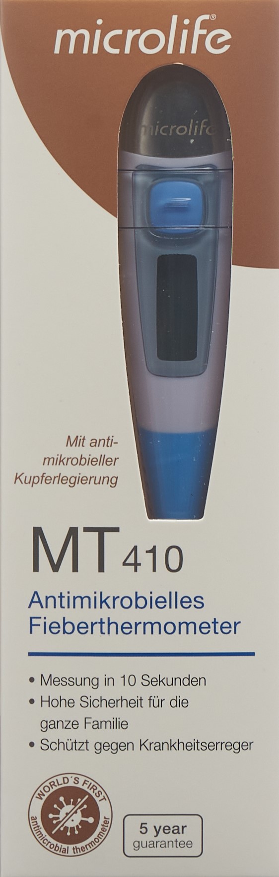 MICROLIFE MT410 Thermometer antimikrobiotisch