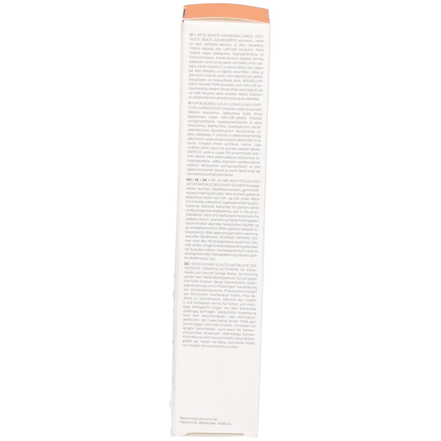 MADARA Sunscreen Anti Oxidant LSF30 100 ml