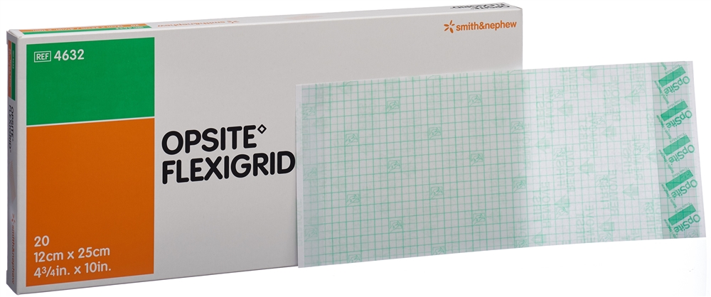 OPSITE FLEXIGRID Wundverband 12x25cm Btl 20 Stk