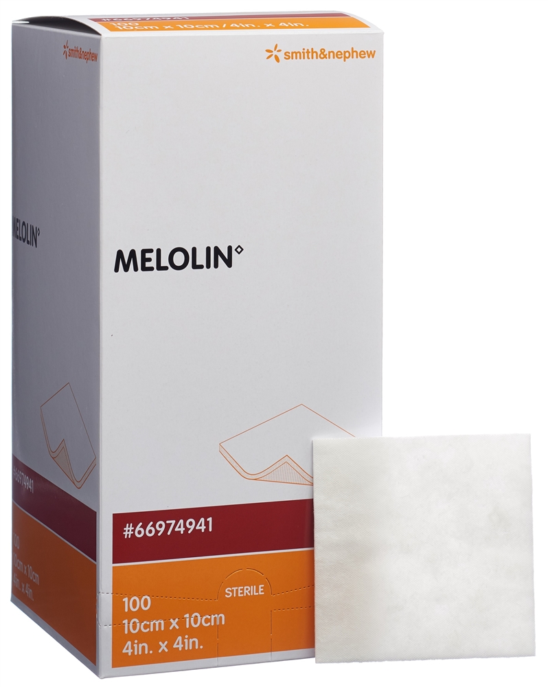 MELOLIN Wundkompressen 10x10cm steril 100 Stk