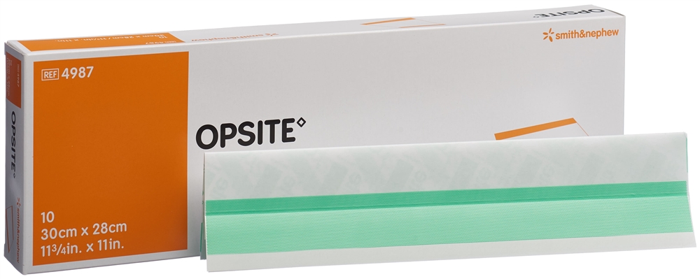 OPSITE Inzisionsfolien 30x28cm 10 Stk