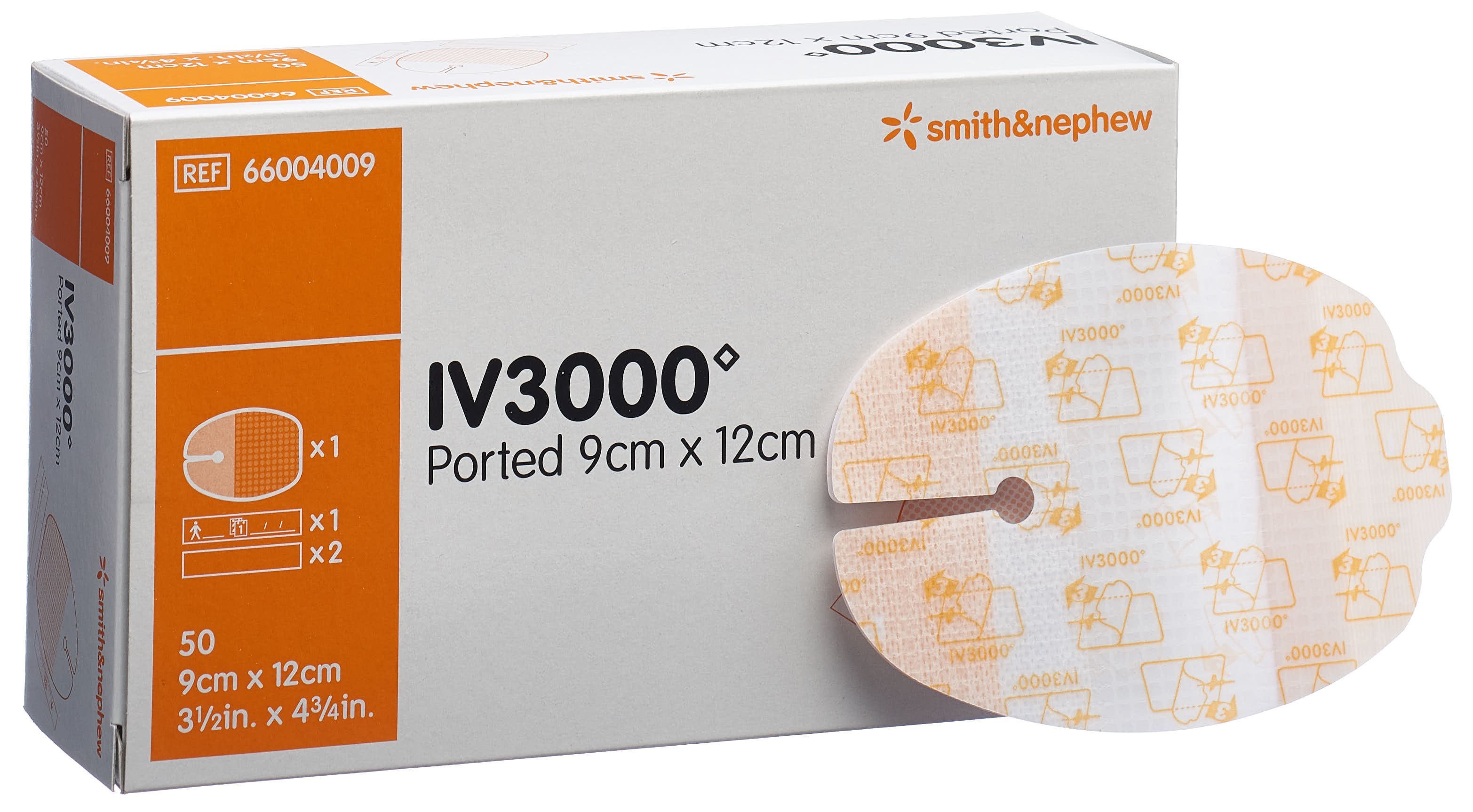 IV3000 Kanülenfixation 9x12cm 50 Stk