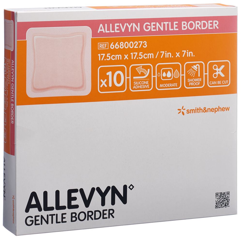 ALLEVYN GB Wundverband 17.5x17.5cm 10 Stk