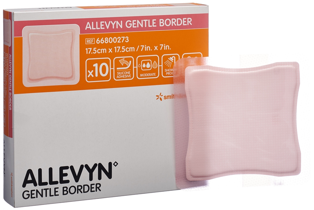 ALLEVYN GB Wundverband 17.5x17.5cm 10 Stk