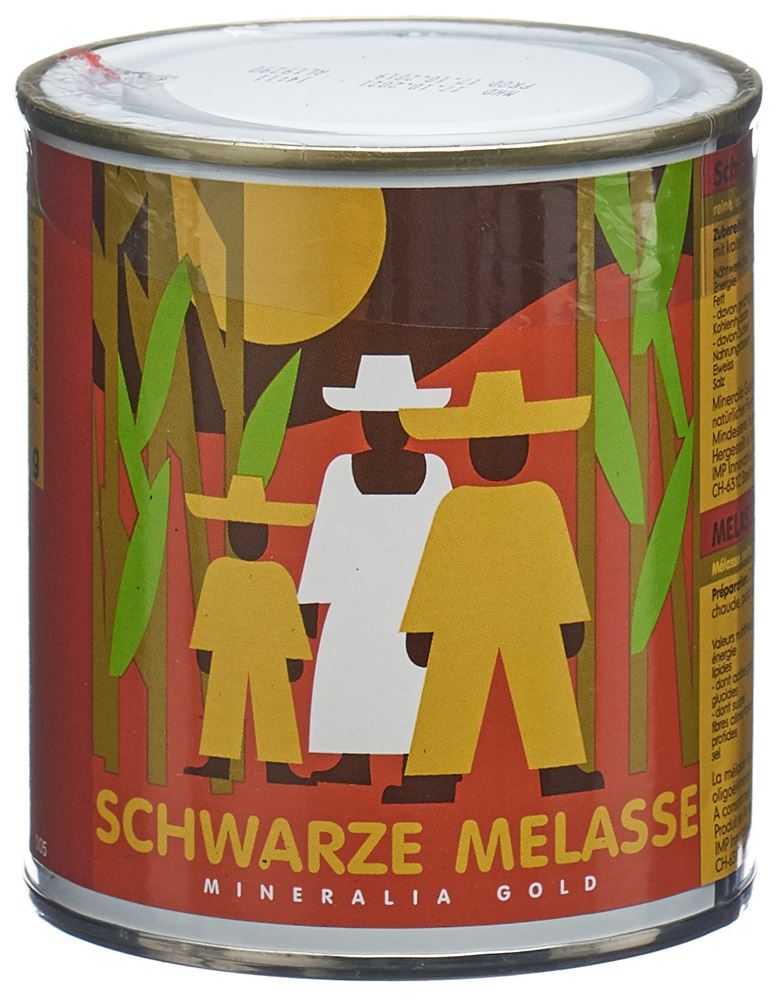 MINERALIA GOLD Schwarze Melasse Bio 680 g