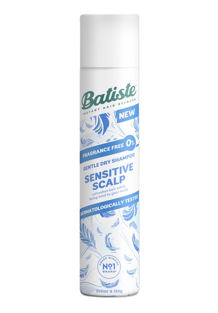 BATISTE Trockenshampoo Sensitive parfumfrei 200 ml