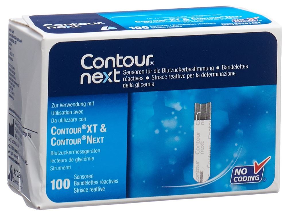 CONTOUR NEXT Sensoren 100 Stk