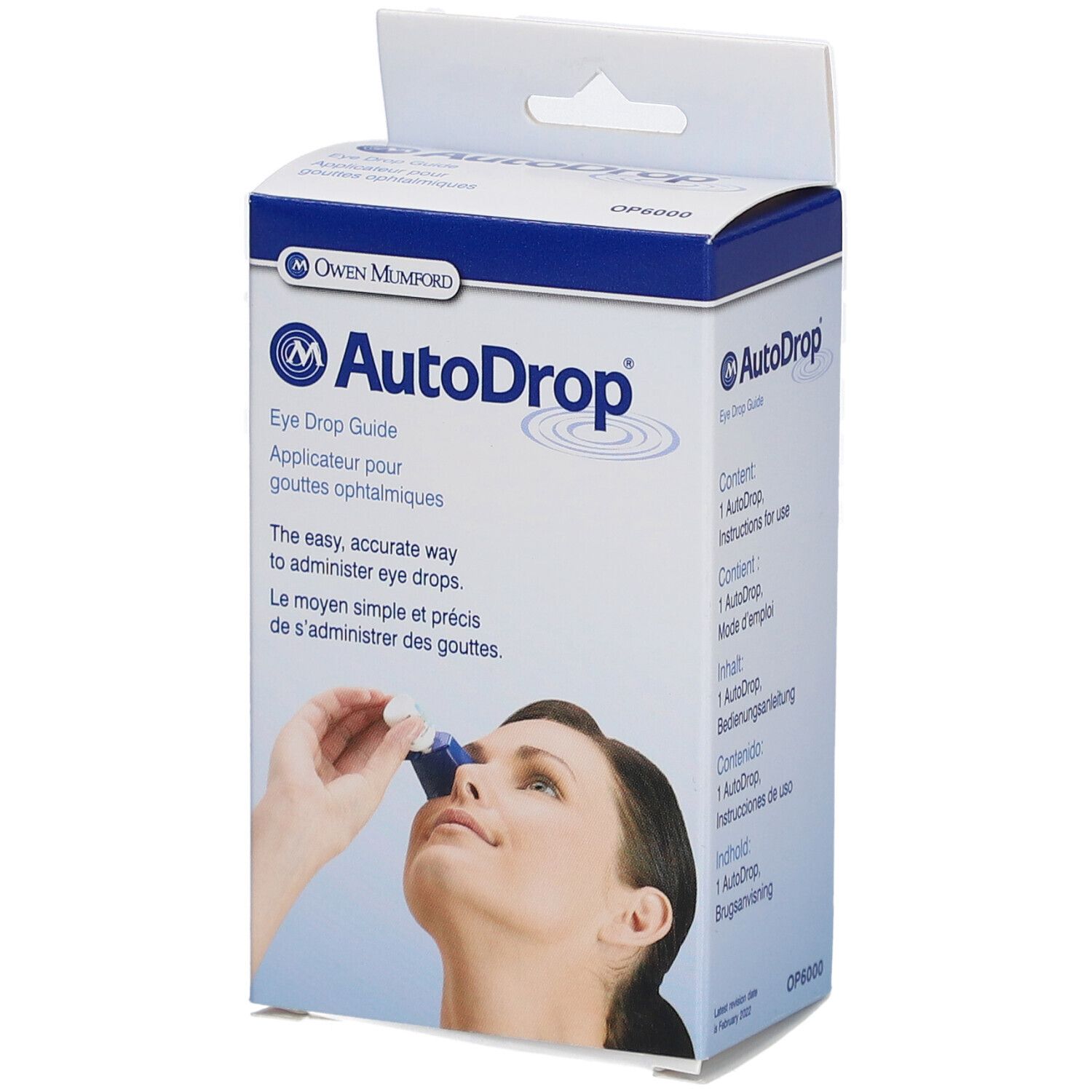 AUTODROP Eintropfhilfe für Augentropfen