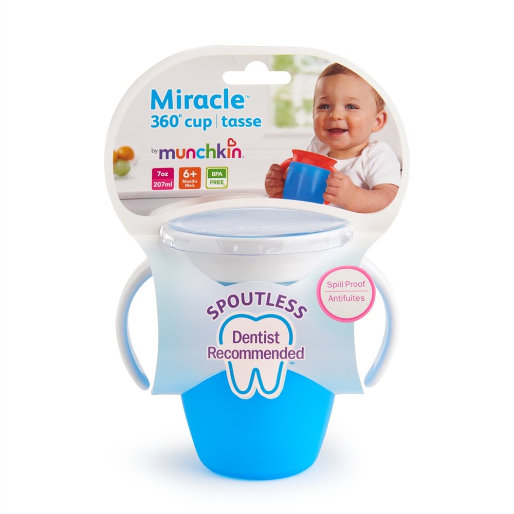 MUNCHKIN Miracle 360° Trinkb 207ml überlaufsi 6M+