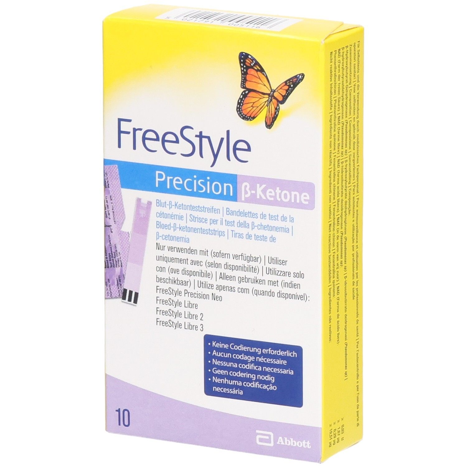 ABBOTT FREESTYLE Precision Ketone Box 10 Stk