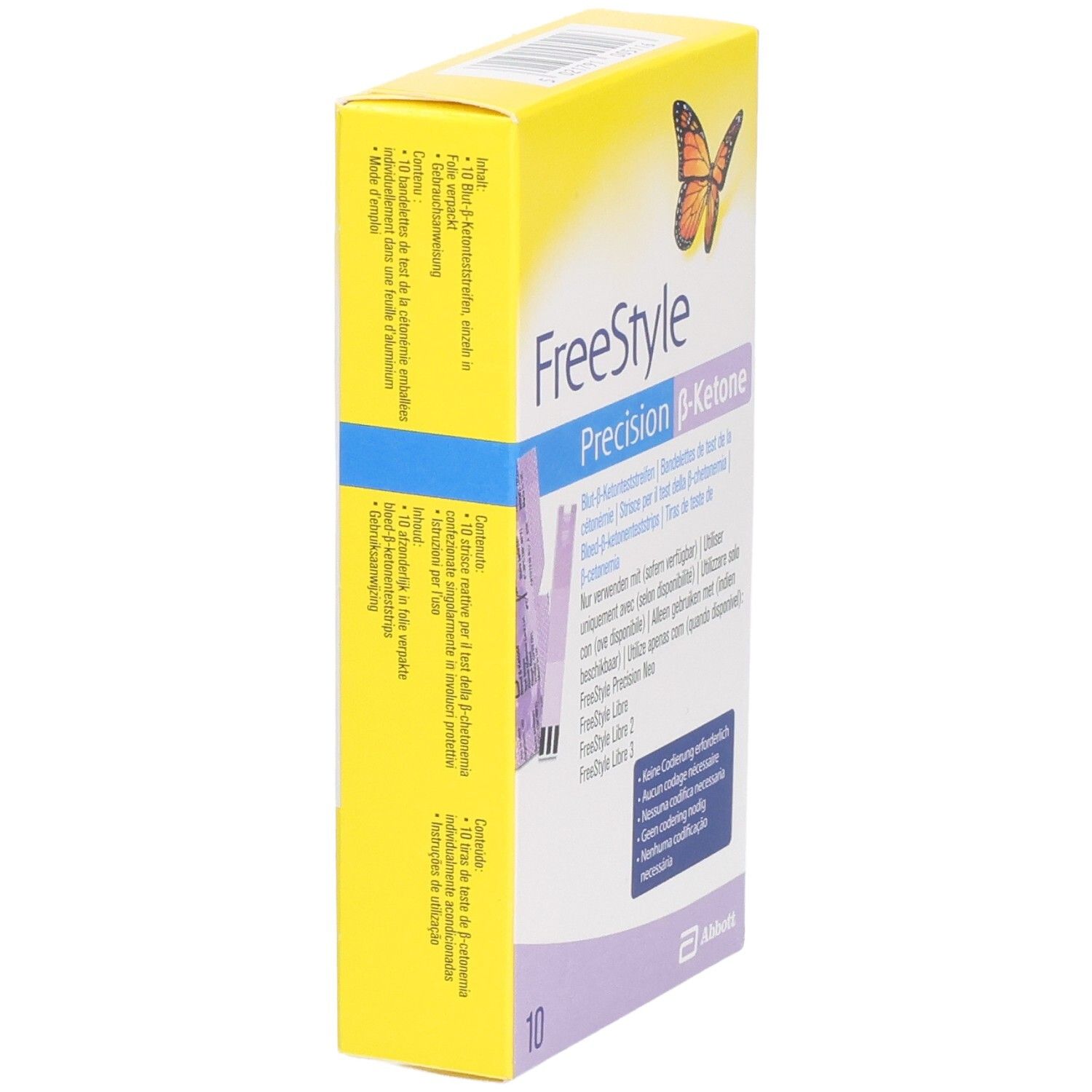ABBOTT FREESTYLE Precision Ketone Box 10 Stk