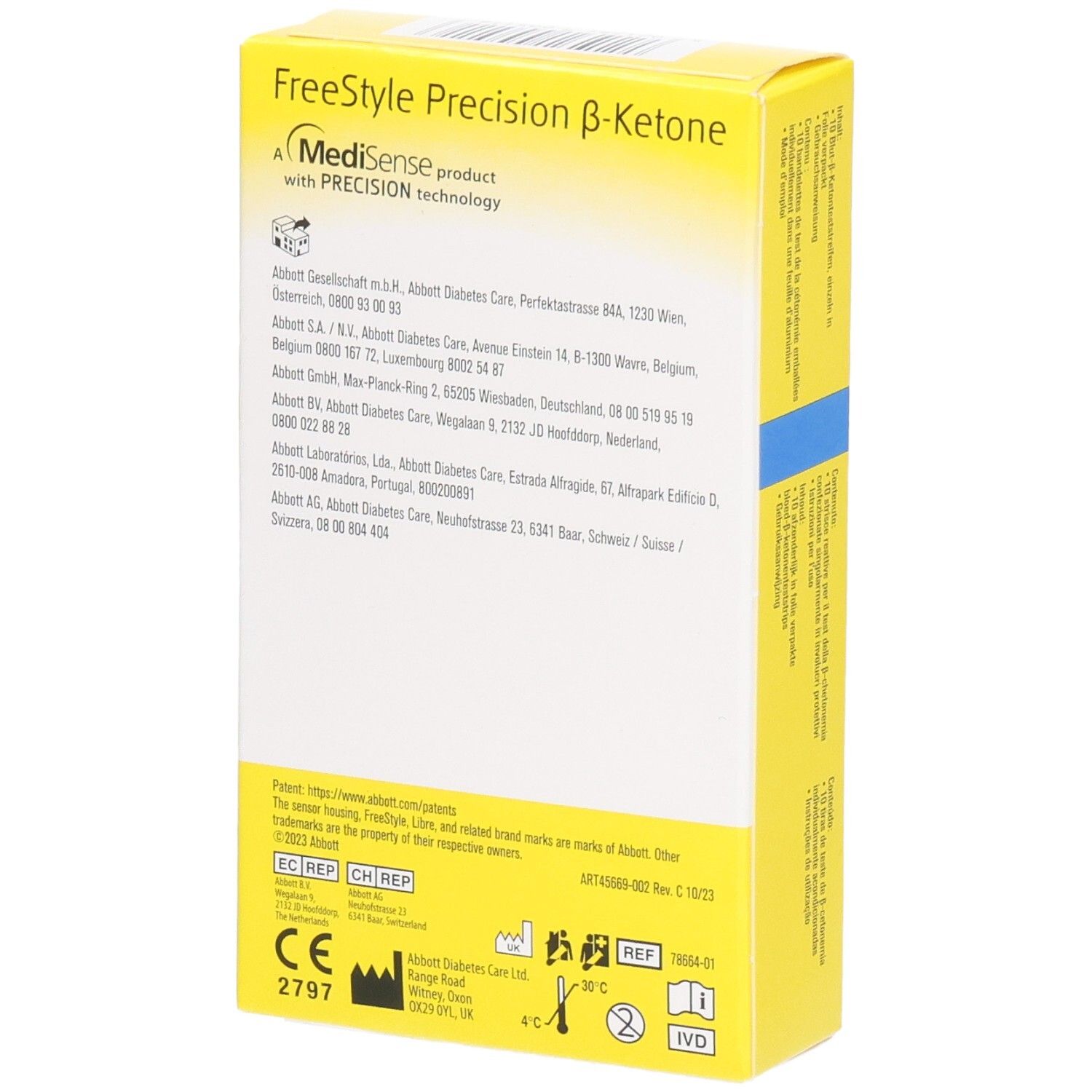 ABBOTT FREESTYLE Precision Ketone Box 10 Stk