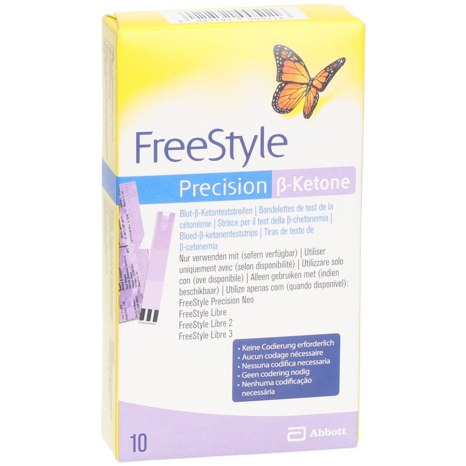ABBOTT FREESTYLE Precision Ketone Box 10 Stk