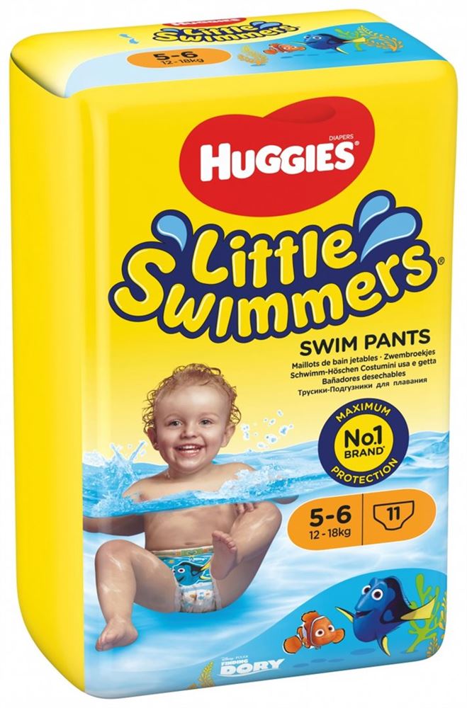 HUGGIES Little Swimmers Gr5-6 12-18kg 11 Stk