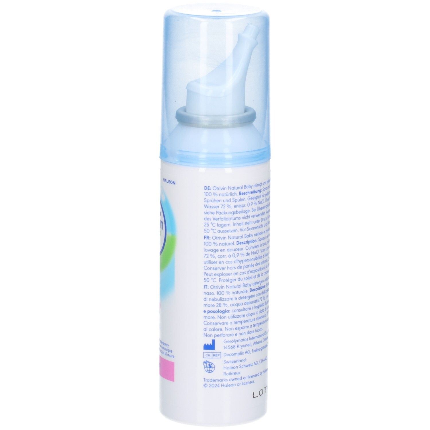 OTRIVIN Natural BABY Nasenreinigung Spr 100 ml