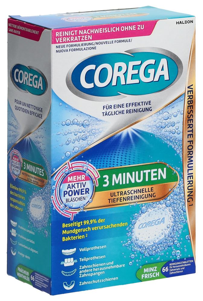 COREGA Rapid Tabs 66 Stk