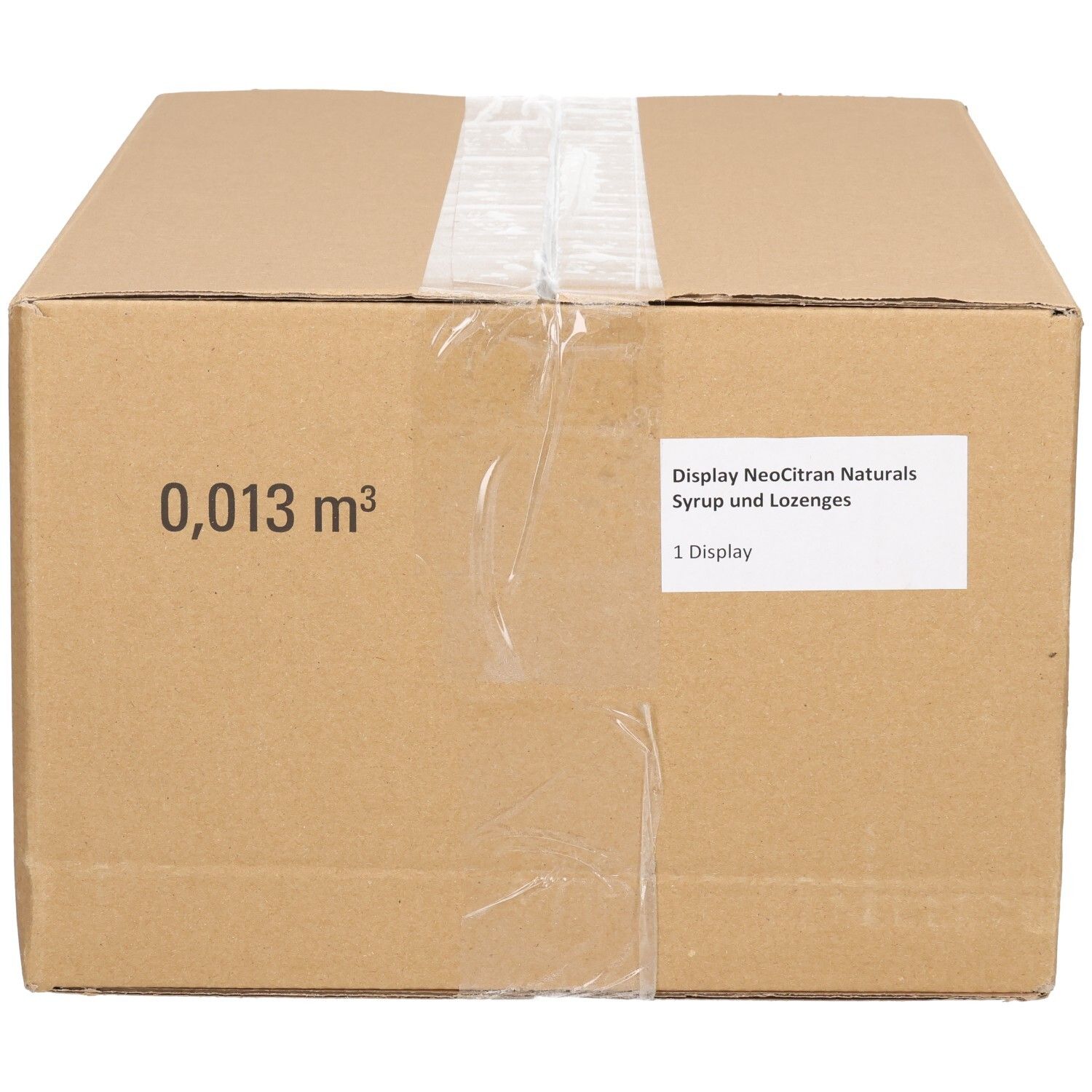 NEOCITRAN Nat Sirup/Lutschpast-Auslage 20Stk