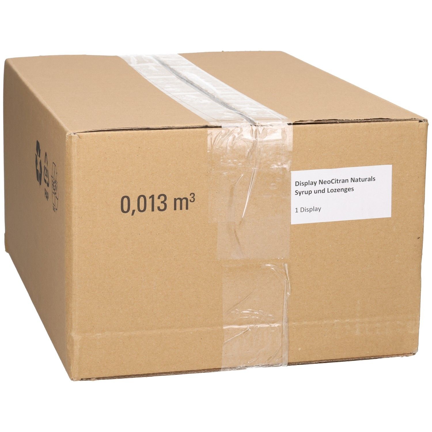 NEOCITRAN Nat Sirup/Lutschpast-Auslage 20Stk