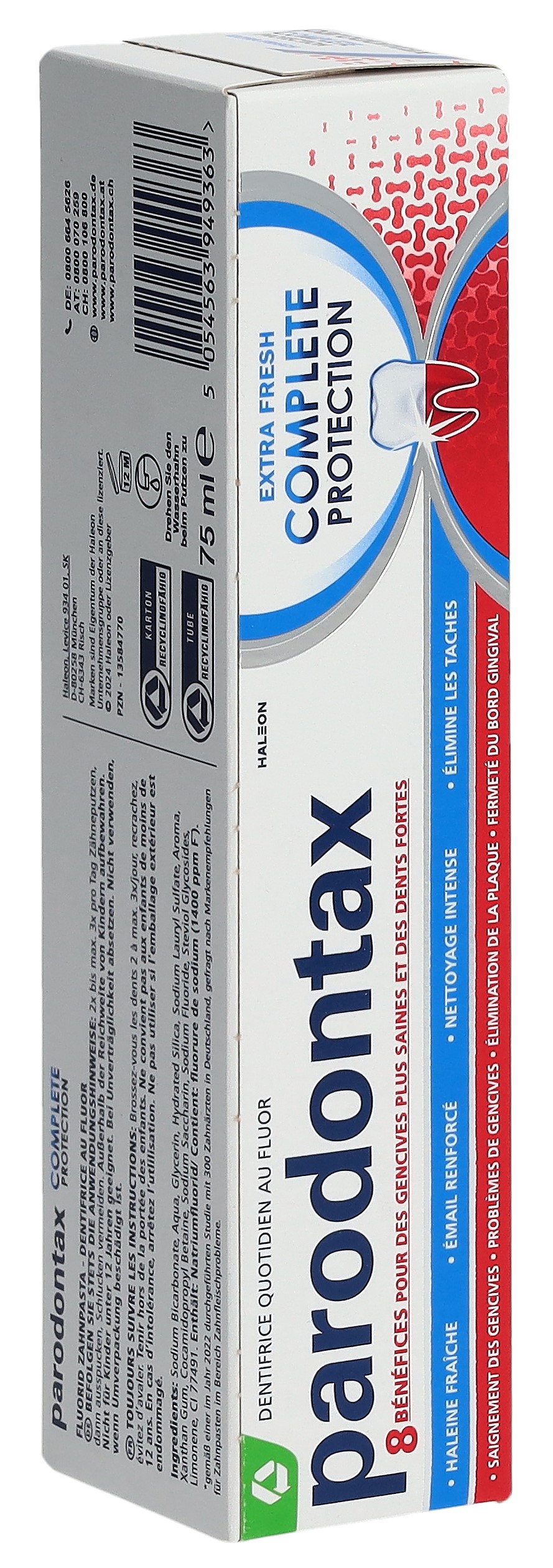 PARODONTAX Comp Protect Zahncreme Ex Frisch 75 ml