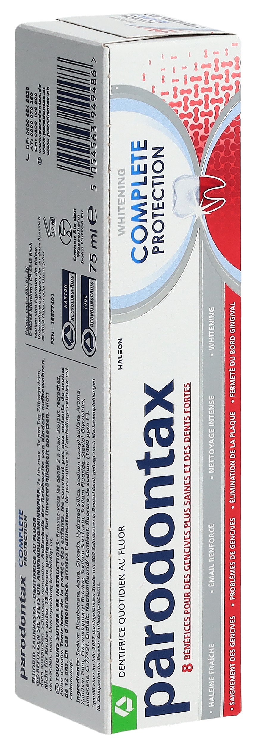 PARODONTAX Comp Protect White Zahnpasta (n) 75 ml