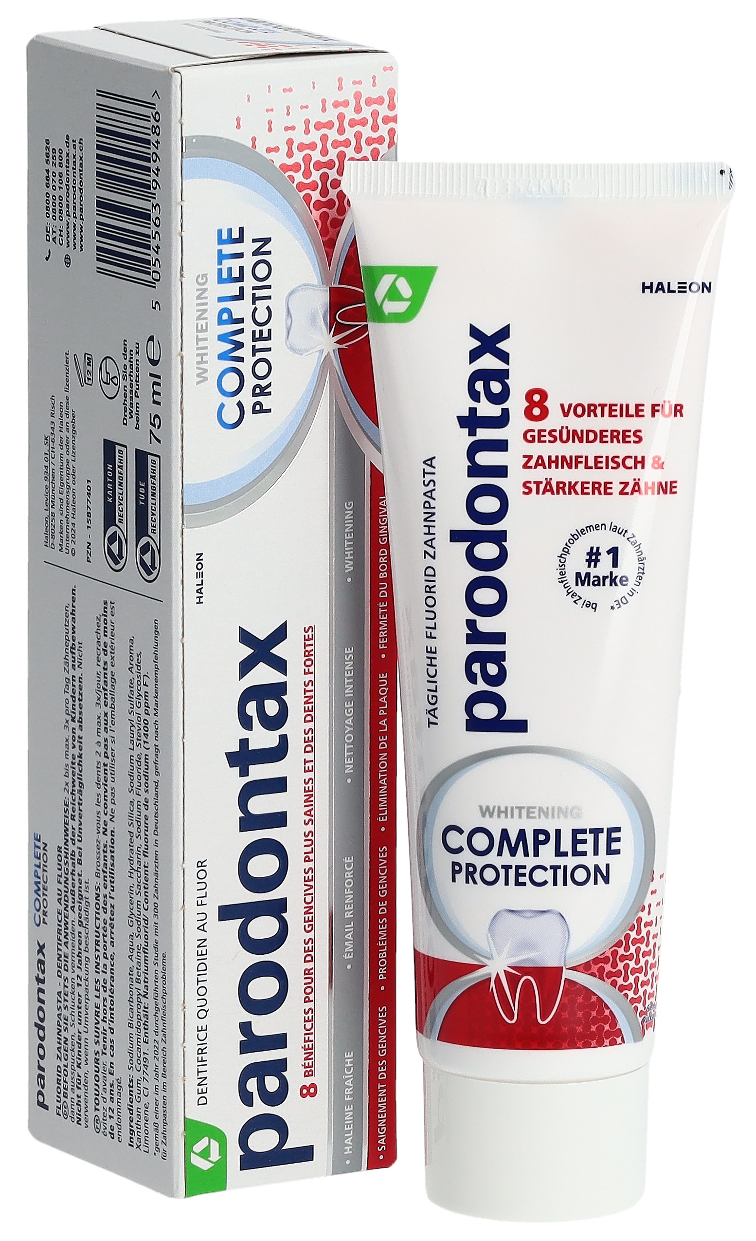 PARODONTAX Comp Protect White Zahnpasta (n) 75 ml