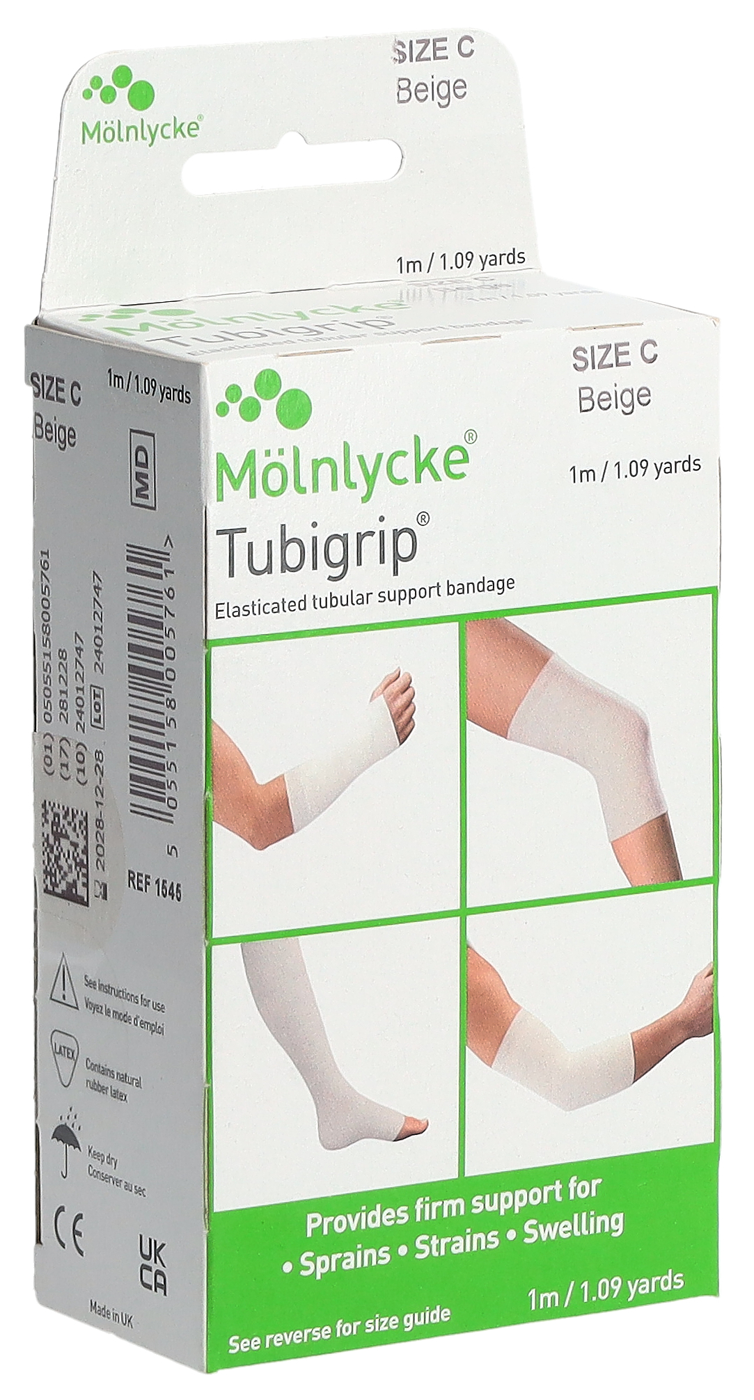 TUBIGRIP Schlauchbandage C 1mx6.75cm bei