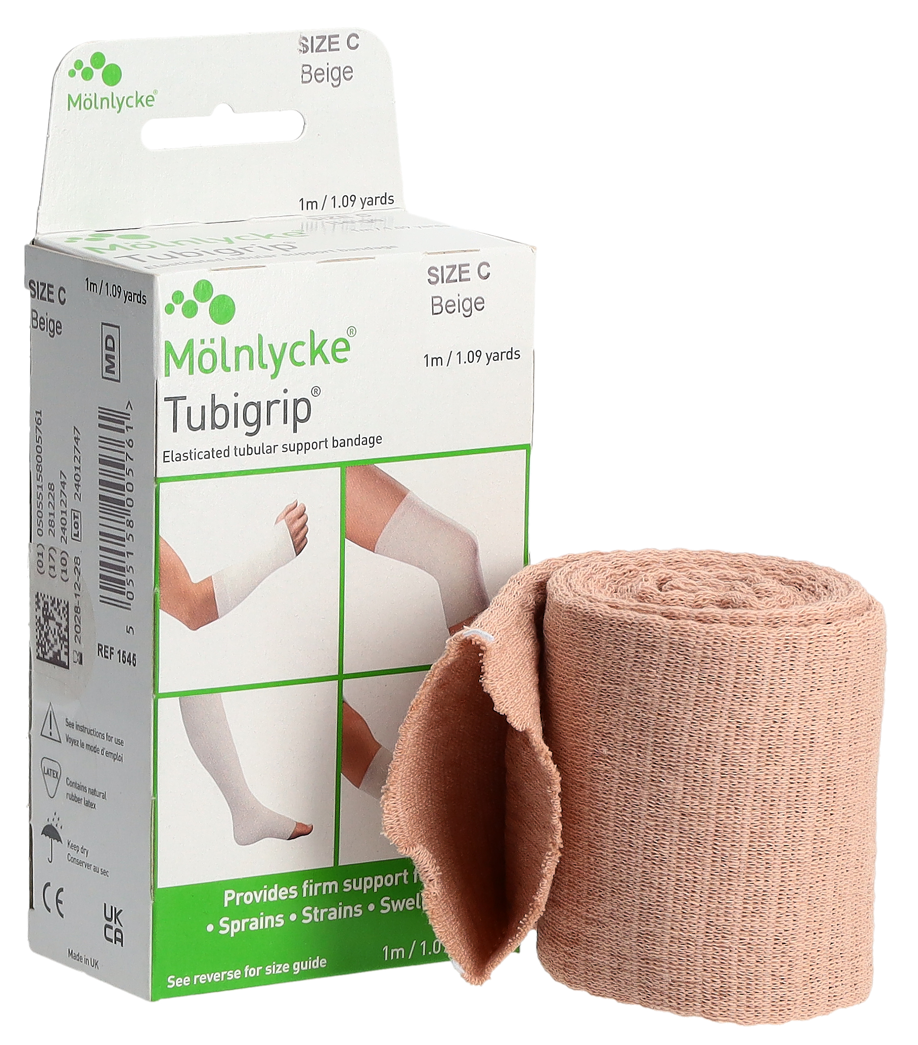 TUBIGRIP Schlauchbandage C 1mx6.75cm bei