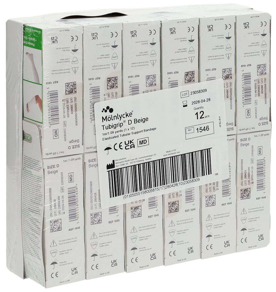 TUBIGRIP Schlauchbandage D 1mx7.50cm bei 12 Stk