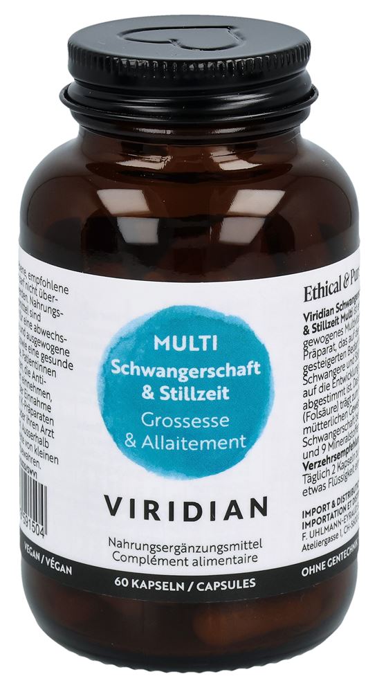 VIRIDIAN Schwangersch&Stillzeit Multi Kaps 60 Stk