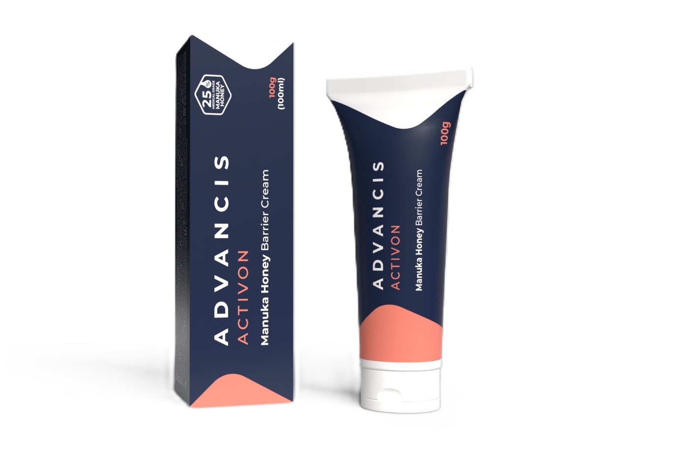 ADVANCIS Activon Honey Barrier Cream 100 g