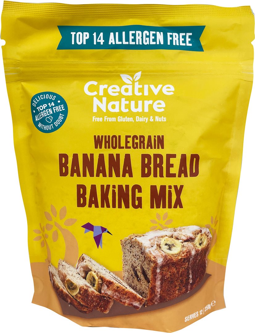 CREATIVE NATURE Backmischung Bananenbrot 250 g