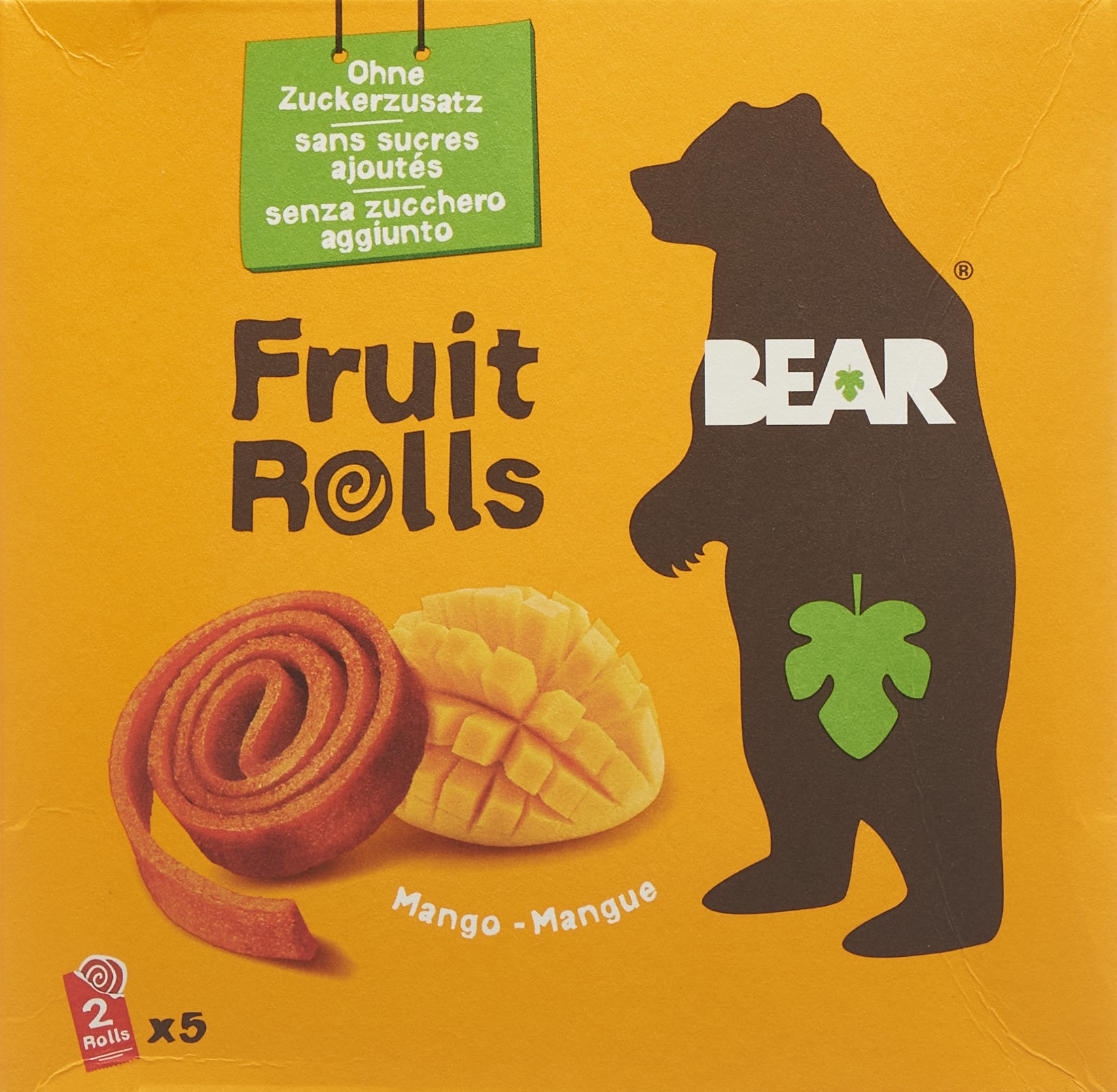 BEAR Fruit Rolls Mango 5 Btl 20 g