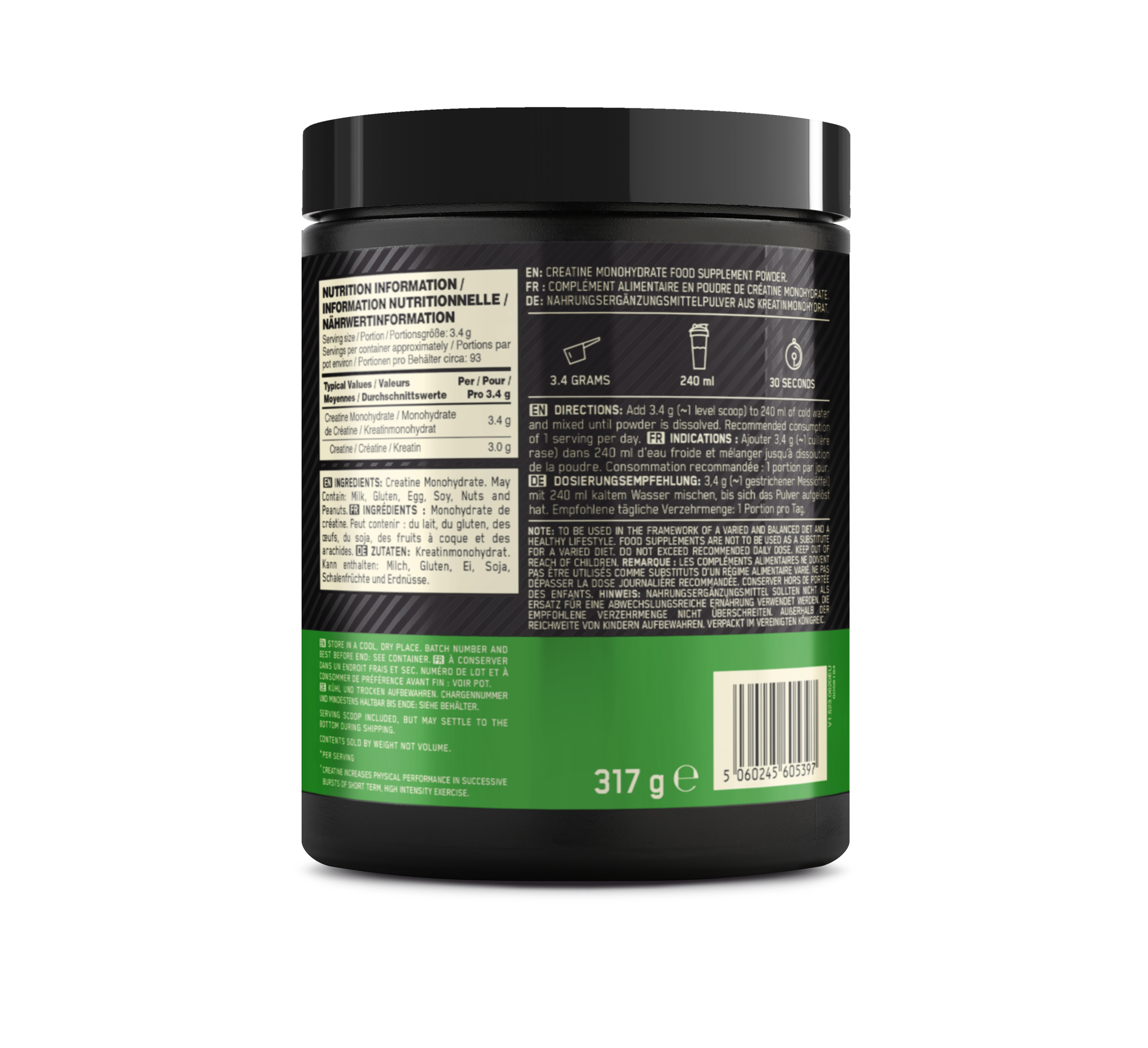 OPTIMUM Creatine Powder Ds 317 g