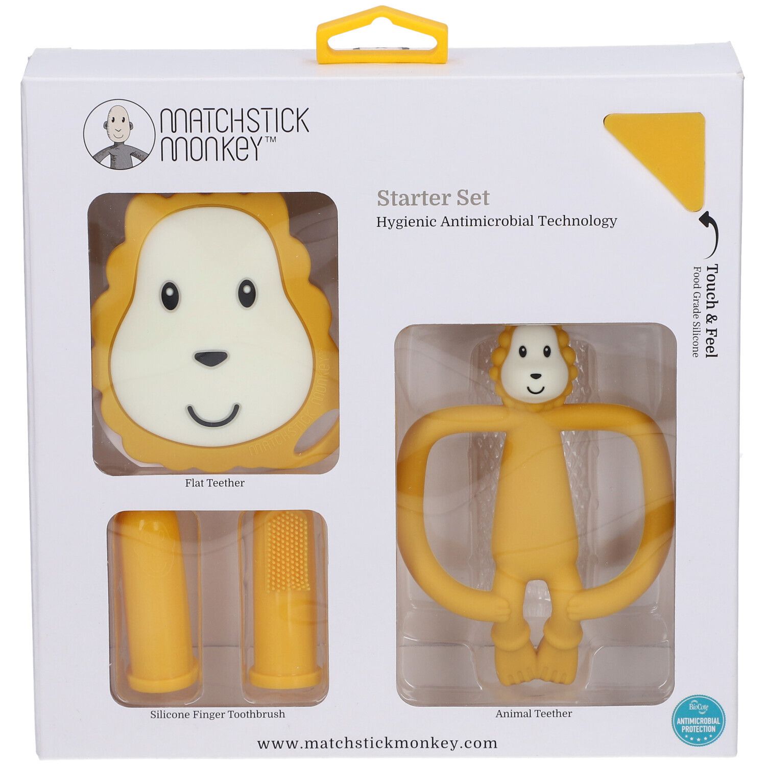 MATCHSTICK MONKEY Teething Starter Set Ludo Lion