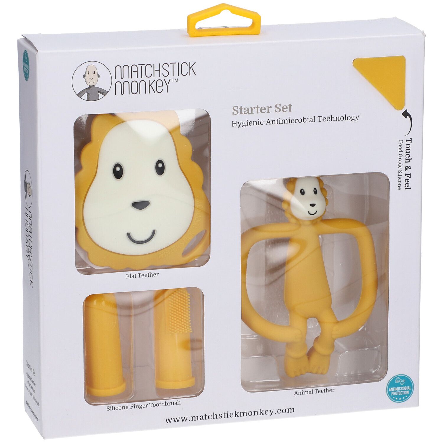 MATCHSTICK MONKEY Teething Starter Set Ludo Lion