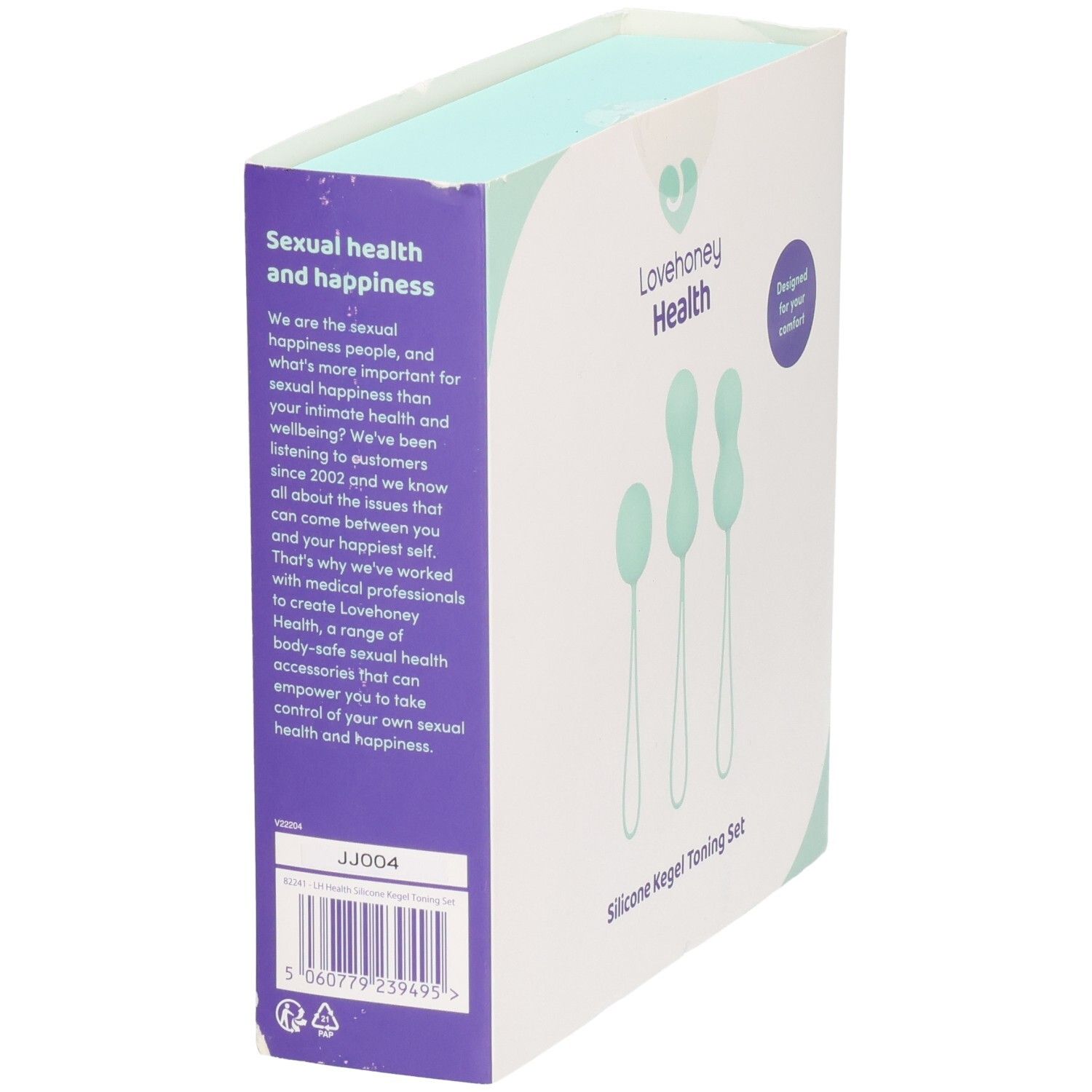 LOVEHONEY Health Silicone Kegel Toning Set Box