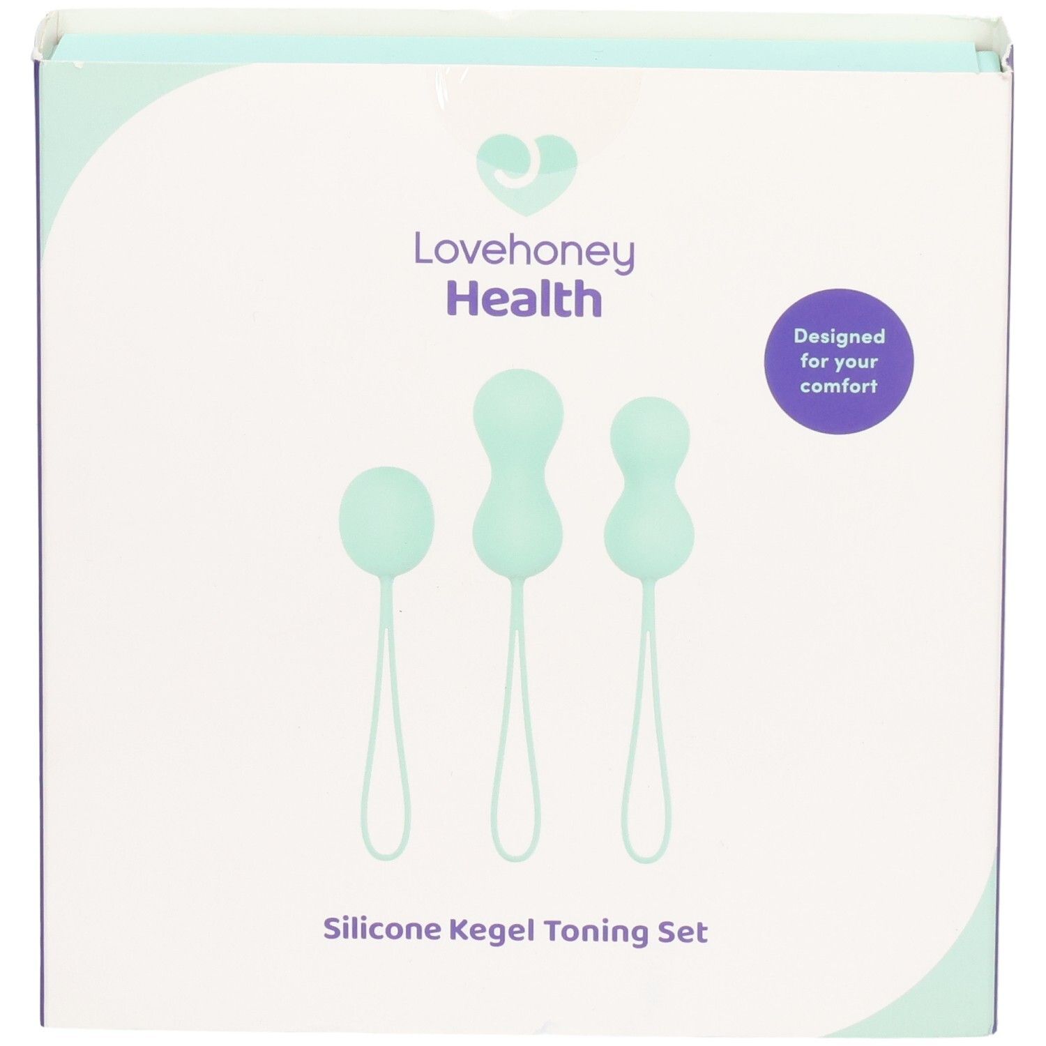 LOVEHONEY Health Silicone Kegel Toning Set Box